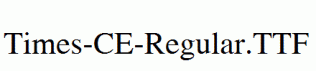 Times-CE-Regular.ttf