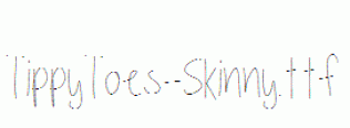 TippyToes-Skinny.ttf