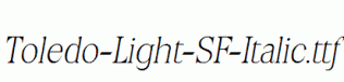Toledo-Light-SF-Italic.ttf