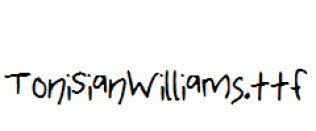 ToniSianWilliams.ttf