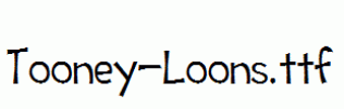 Tooney-Loons.otf