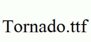 Tornado.ttf
