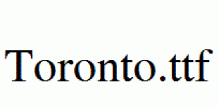 Toronto.ttf