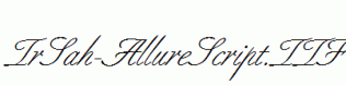 TrSah-AllureScript.ttf