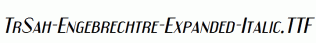 TrSah-Engebrechtre-Expanded-Italic.ttf
