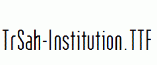 TrSah-Institution.ttf