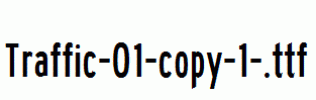 Traffic-01-copy-1-.ttf