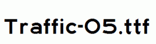 Traffic-05.ttf