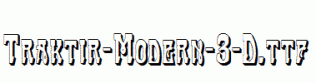 Traktir-Modern-3-D.ttf