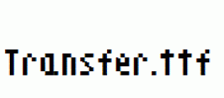 Transfer.ttf