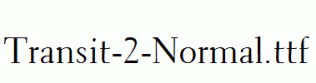 Transit-2-Normal.ttf