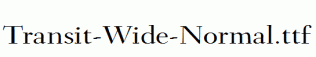 Transit-Wide-Normal.ttf