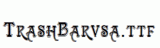 TrashBarusa.ttf