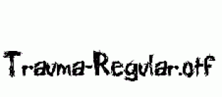 Trauma-Regular.otf