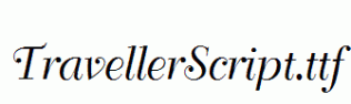 TravellerScript.ttf