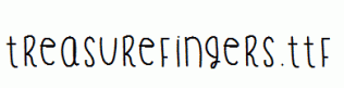 TreasureFingers.ttf