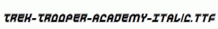 Trek-Trooper-Academy-Italic.ttf