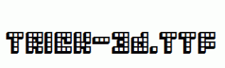 Trick-3D.ttf