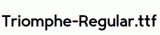 Triomphe-Regular.ttf