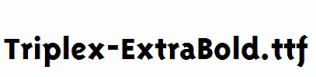 Triplex-ExtraBold.ttf
