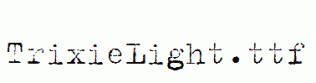 TrixieLight.ttf