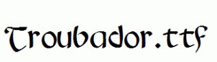 Troubador.ttf