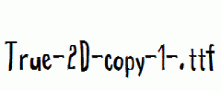 True-2D-copy-1-.ttf