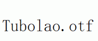 Tubolao.otf