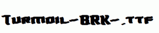 Turmoil-BRK-.ttf