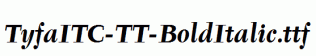 TyfaITC-TT-BoldItalic.ttf