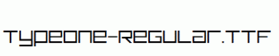 TypeOne-Regular.ttf