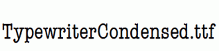 TypewriterCondensed.ttf