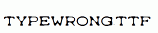 Typewrong.ttf