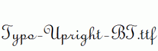 Typo-Upright-BT.ttf