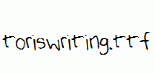 toriswriting.ttf