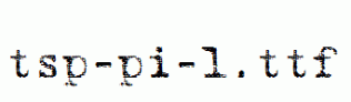 tsp-pi-1.ttf