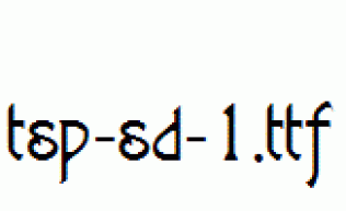 tsp-sd-1.ttf