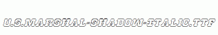 U.S.Marshal-Shadow-Italic.ttf