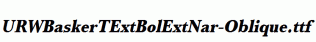 URWBaskerTExtBolExtNar-Oblique.ttf