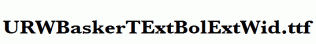 URWBaskerTExtBolExtWid.ttf
