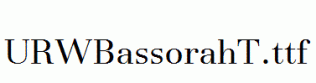 URWBassorahT.ttf
