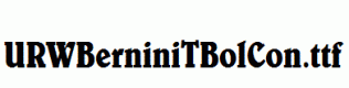 URWBerniniTBolCon.ttf