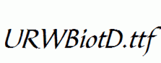URWBiotD.ttf