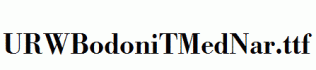 URWBodoniTMedNar.ttf