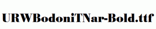 URWBodoniTNar-Bold.ttf