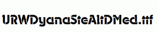 URWDyanaSteAltDMed.ttf