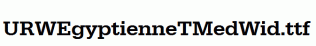 URWEgyptienneTMedWid.ttf