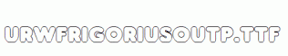 URWFrigoriusOutP.ttf