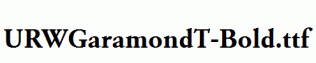 URWGaramondT-Bold.ttf