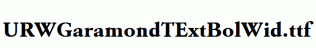URWGaramondTExtBolWid.ttf